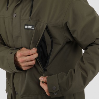 HORSEFEATHERS JUNIPER JACKET DARK OLIVE
