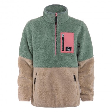 HORSEFEATHERS ELVIRA FLEECE SWEATSHIRT W FROSTY GREEN