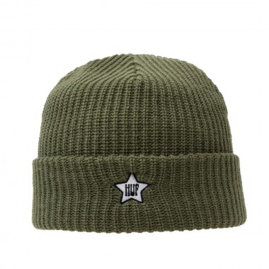 HUF ONE STAR VISOR BEANIE AVOCADO