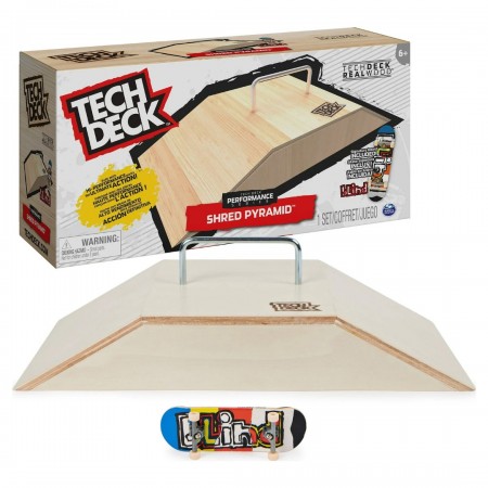TECHDECK PERFORMANCE REAL WOOD SHRED PYRAMID BLIND 20136530