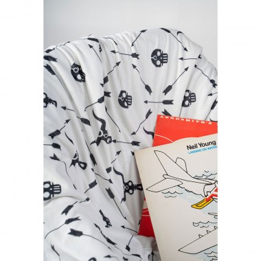 BEE UNUSUAL NO PLACE LIKE HOME THROW BLANKET WHT/GRAPH 127X152