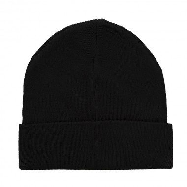 BEE UNUSUAL MONOCHROME BEANIE BLACK