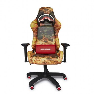 SPRAYGROUND FIRE CAMO GAMING CHAIR