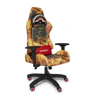 SPRAYGROUND FIRE CAMO GAMING CHAIR