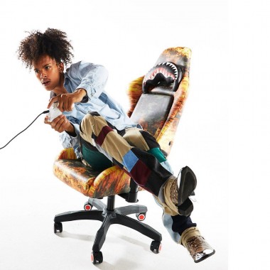 SPRAYGROUND FIRE CAMO GAMING CHAIR