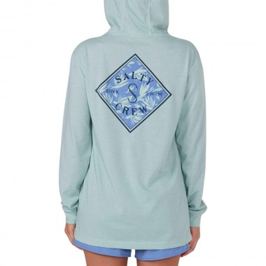 SALTY CREW TIPPET FILL HOODED TECH W TEE JADE