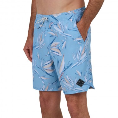 SALTY CREW LOWTIDE ELASTIC BOARDSHORT BLUE