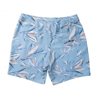 SALTY CREW LOWTIDE BOYS ELASTIC BOARDSHORT BLUE