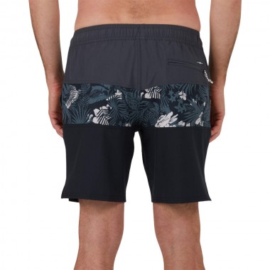 SALTY CREW BEACONS 2 ELASTIC BOARDSHORT CHARCOAL