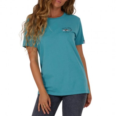 SALTY CREW BRUCE BOYFRIEND W TEE SEA GREEN