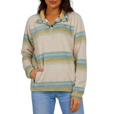 SALTY CREW CALM SEAS W PULLOVER FLEECE SAGE