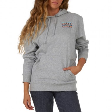 SALTY CREW SUMMERTIME W HOODIE ATHLETIC HEATHER