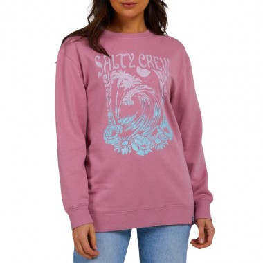 SALTY CREW BIG WAVE W CREW WARM LILIAC