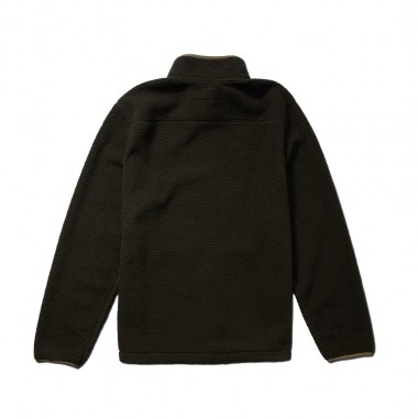 SALTY CREW SWELLTER HIGH PILE SHERPA ZIP COAL
