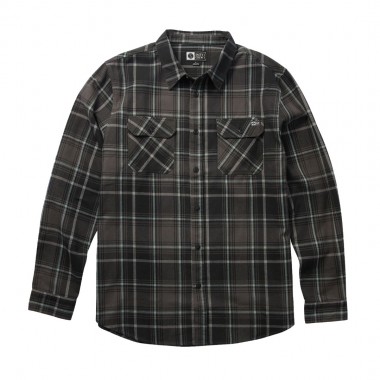 SALTY CREW DAYBREAK FLANNEL SHIRT BLACK