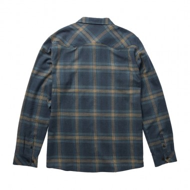 SALTY CREW RANCHERO FLANNEL SHIRT NAVY
