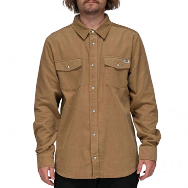 SALTY CREW BOONDOCKS CORDUROY L/S SHIRT STRAW