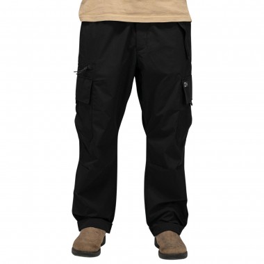 SALTY CREW SHORE CARGO PANTS BLACK