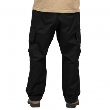 SALTY CREW SHORE CARGO PANTS BLACK