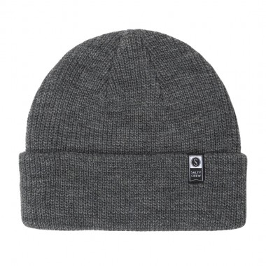 SALTY CREW ALPHA BEANIE CHARCOAL HEATHER