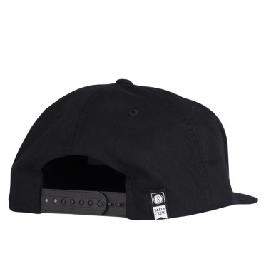 SALTY CREW GRIND EM 5 PANEL CAP BLACK