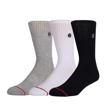 SALTY CREW LINE UP 3 SOCK PACK ASSORTED