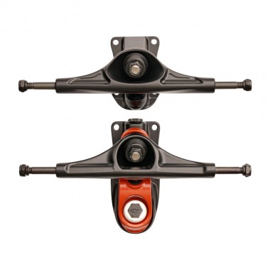 GLOBE SLANT SURF SKATE TRUCKS BLACK/RED 6.25