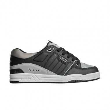 GLOBE FUSION SHOES BLACK/STEEL/WHITE