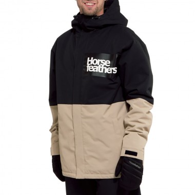 HORSEFEATHERS CITADEL SNOW JACKET BLACK/MOJAVE