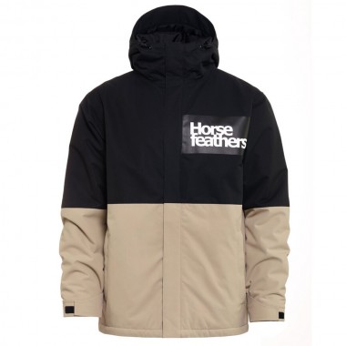HORSEFEATHERS CITADEL SNOW JACKET BLACK/MOJAVE
