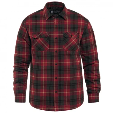 HORSEFEATHERS DOUGH INSULATED L/S SHIRT REDWOOD
