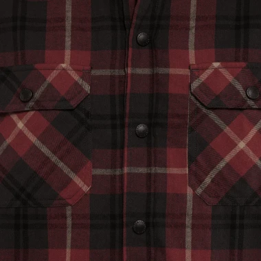 HORSEFEATHERS DOUGH INSULATED L/S SHIRT REDWOOD