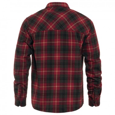 HORSEFEATHERS DOUGH L/S SHIRT REDWOOD
