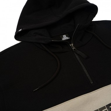 HORSEFEATHERS FULTON HOODIE BLACK