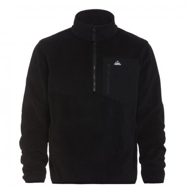 HORSEFEATHERS DARKO PULLOVER FLEECE BLACK