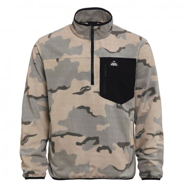 HORSEFEATHERS DARKO PULLOVER FLEECE DESERT CAMO