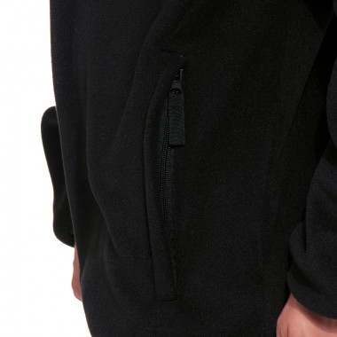 HORSEFEATHERS DARKO ZIP FLEECE BLACK