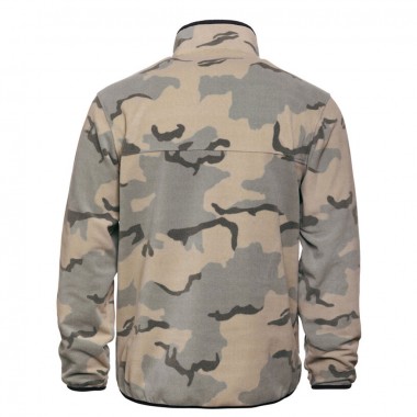 HORSEFEATHERS DARKO ZIP FLEECE DESERT CAMO