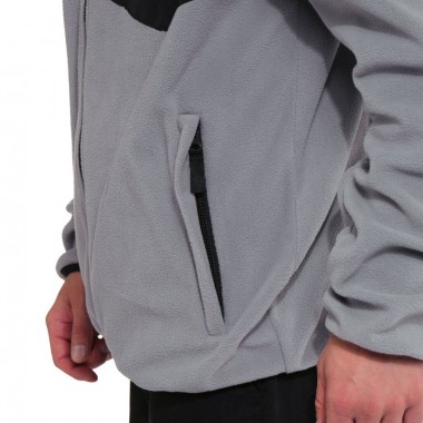 HORSEFEATHERS DARKO ZIP FLEECE MIRAGE GRAY