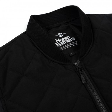 HORSEFEATHERS ROGUE VEST BLACK