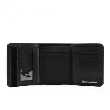 HORSEFEATHERS WARD WALLET BLACK