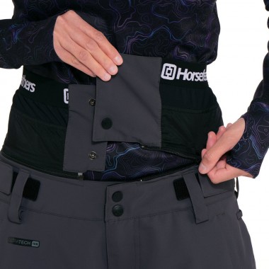 HORSEFEATHERS LOTTE II SHELL SNOW PANTS IRON