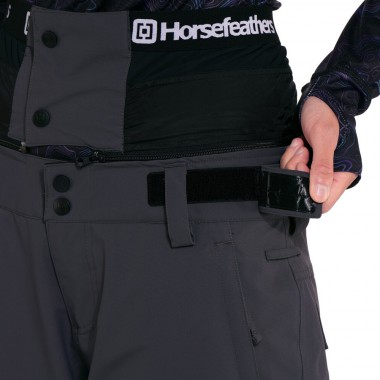 HORSEFEATHERS LOTTE II SHELL SNOW PANTS IRON