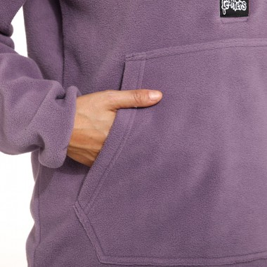 HORSEFEATHERS MELIA FLEECE SWEATSHIRT W LIGHT GRAPE
