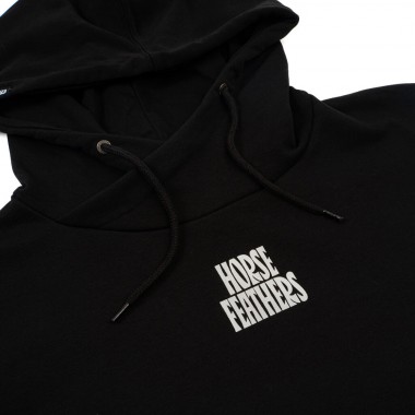 HORSEFEATHERS DENEB HOODIE BLACK