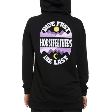 HORSEFEATHERS DENEB HOODIE BLACK