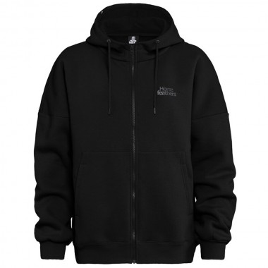 HORSEFEATHERS IMAI ZIP HOODIE BLACK