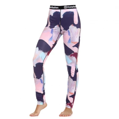 HORSEFEATHERS MIRRA THERMAL PANTS ABSTRACT PRINT