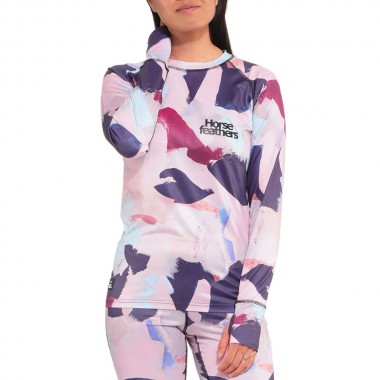 HORSEFEATHERS MIRRA THERMAL TOP ABSTRACT PRINT