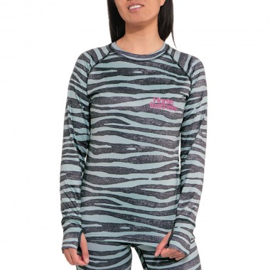 HORSEFEATHERS MIRRA THERMAL TOP ZEBRA